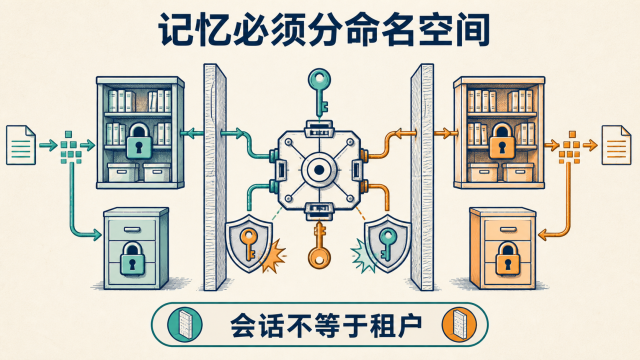 Agent长期记忆必须按租户和使用范围隔离