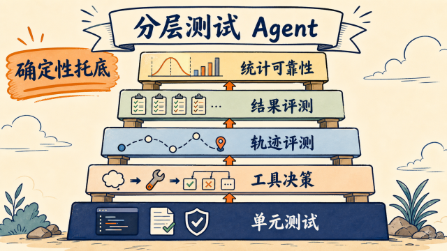 AI Agent需要从确定性单元测试逐层扩展到统计可靠性评测