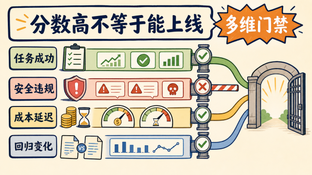 Agent发布不能依赖单一总分而要设置多维质量门禁