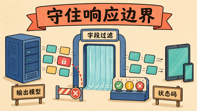 响应模型过滤内部敏感字段
