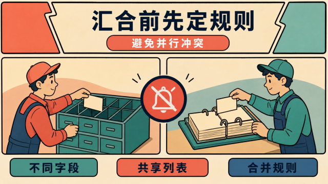 汇合前先定规则