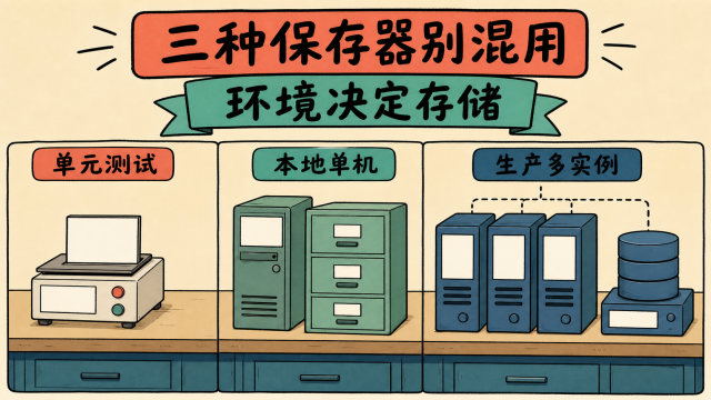 三种保存器别混用