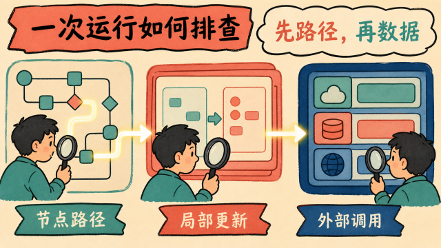 一次运行如何排查